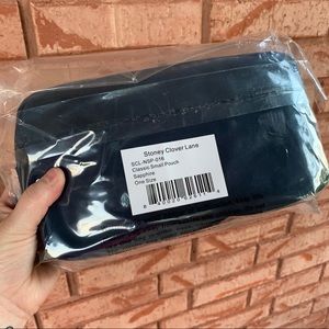 Stoney Clover sapphire small pouch